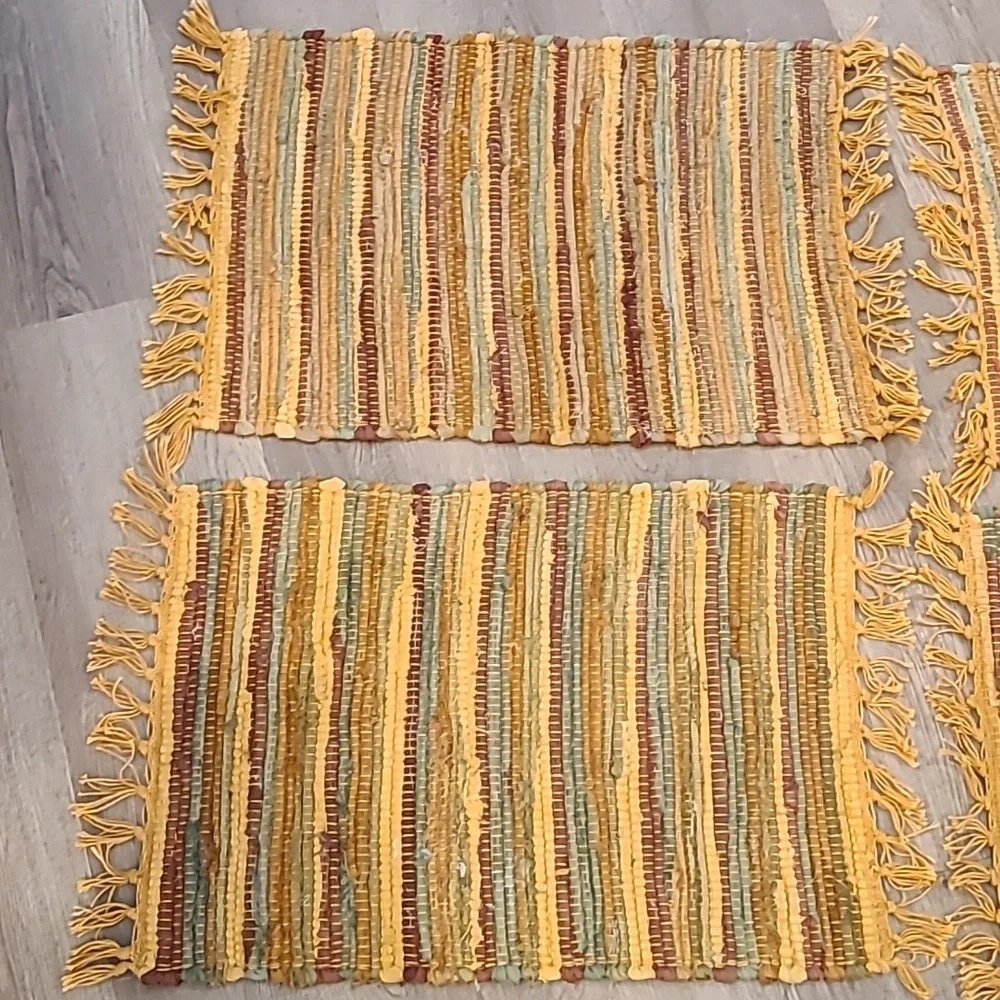 Fall Handmade Woven Placemats